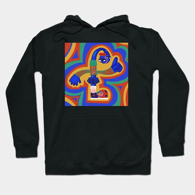 Funky af Hoodie by Lethy studio